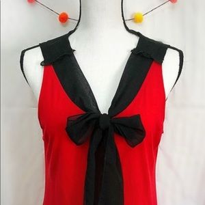 Express Bow Sleeveless Top